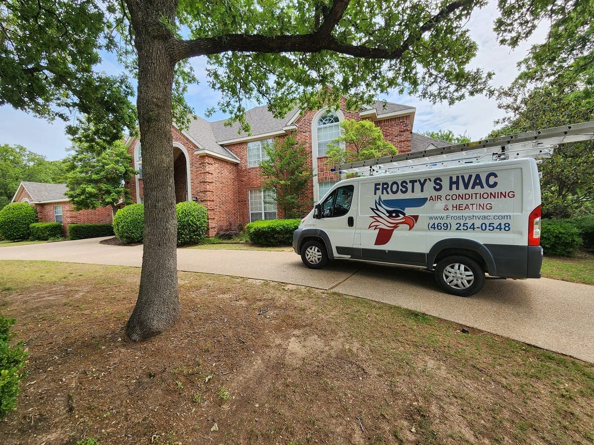 Professional HVAC installation by Frosty's HVAC